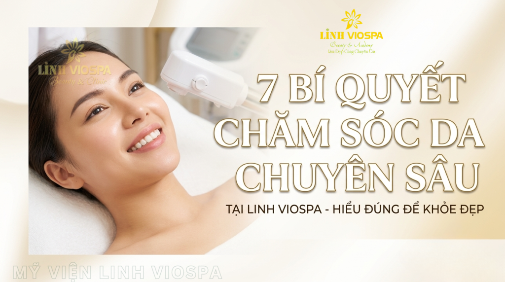 Chăm sóc da chuyên sâu tại Mỹ Viện Linh VioSpa Long Thành Đồng Nai
