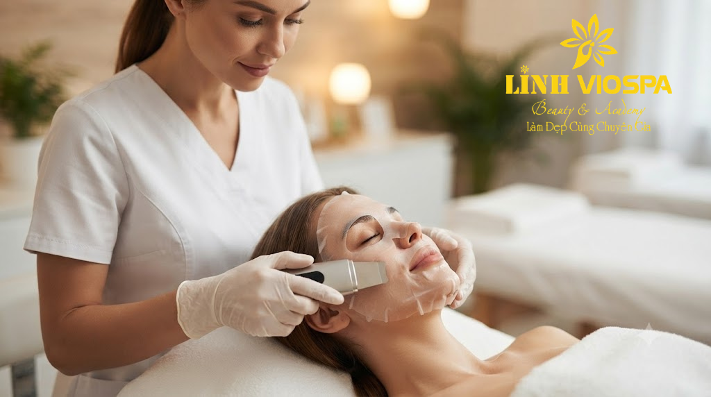 chăm sóc da chuyên sâu tại Linh Vio Spa